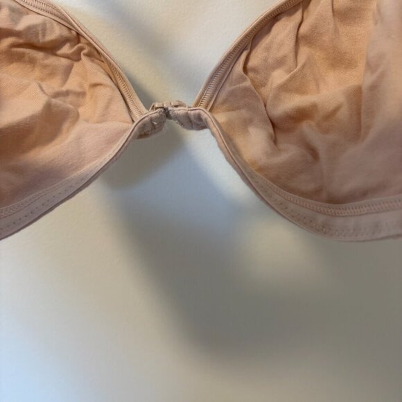 Jockey Front Clasp Bra Nude 38C Wireless Racer Back - Picture 6 of 8